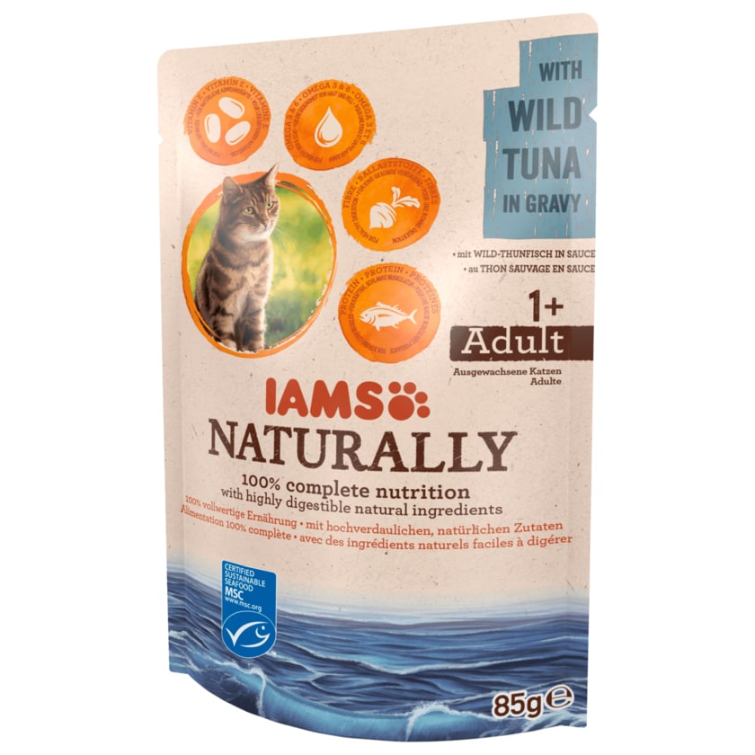 IAMS Naturally Thunfisch 85g